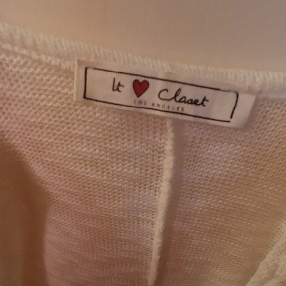 Ladies small summer sweater tank top - Picture 2 of 2